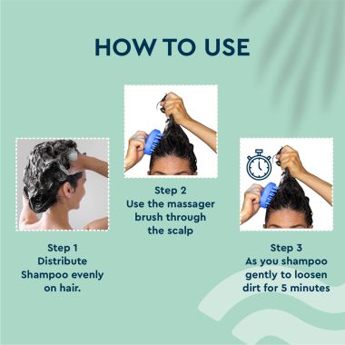 GUBB: Stimulating Scalp Massager Brush