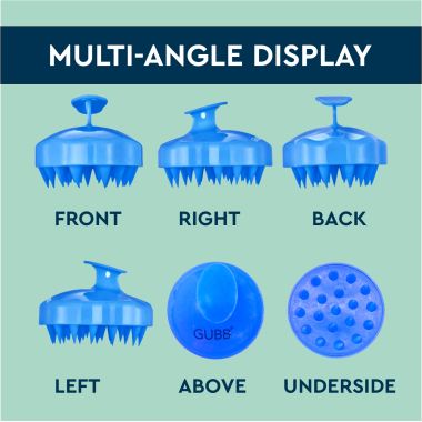 GUBB: Stimulating Scalp Massager Brush