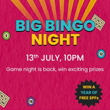 Big Bingo Night Card