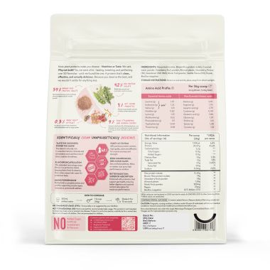 Happy Cultures: 24g Tastiest Plant Protein| Mahabaleshwar Strawberry & Almond Chunks - 505g
