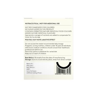 Happy Cultures: Grow and Glow | Hair Fall Control & Glowing Skin | 30 gummies