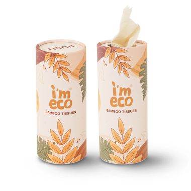 Bamboo Car Tissue | 50 Pulls Per Pack | Pack of 2