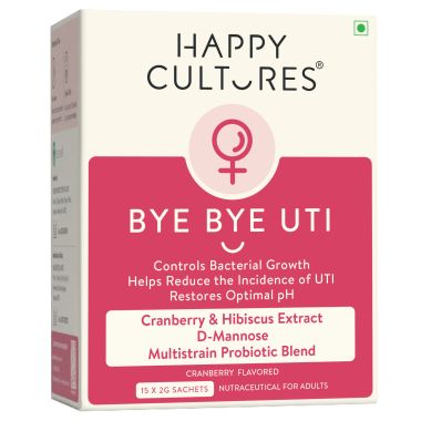 Bye Bye UTI with D-Mannose, Cranberry & Probiotics |15 Sachets (2g Each)