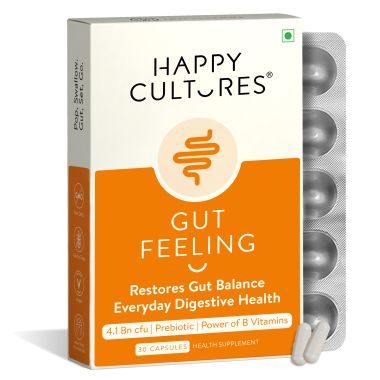 Gut Feeling - Blend of Pre + Probiotics & B-Vitamins  | 30 Capsules
