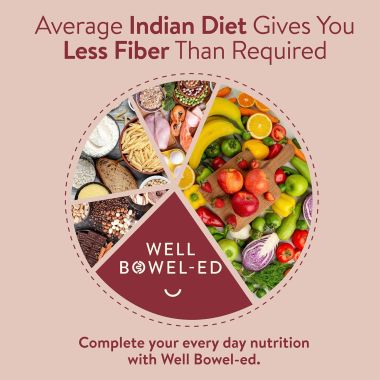 Happy Cultures: Well Bowel-ed Advanced Unique Blend of 5 Digestive Fiber & Probiotics - 15 Sachets