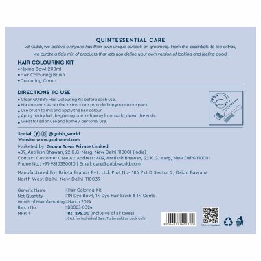 GUBB: Hair Colouring Kit