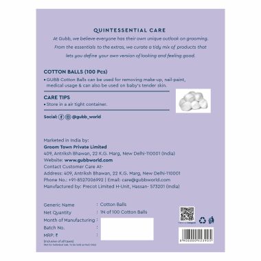 GUBB: Cotton Balls New 100S