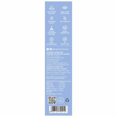 Happier: Sun-days Ultralight Sunscreen Gel SPF 50 PA++++ - 50ml