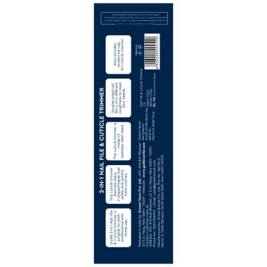 GUBB: 2 In 1 Nail File & Cuticle Trimmer