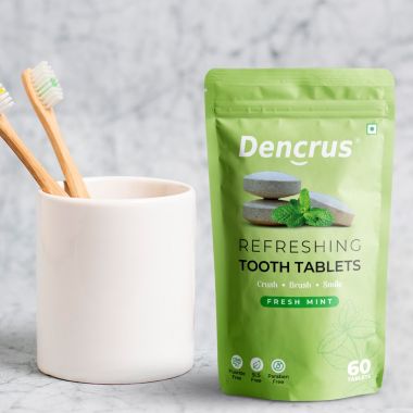 Amwoodo: Tooth Tablets | REFRESHING MINT Flavour | 60 Tablets