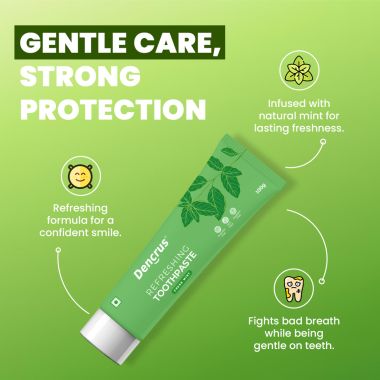 Amwoodo: Mint Toothpaste | Fluoride-Free | 100gm
