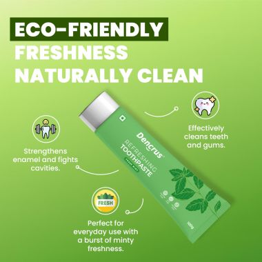 Amwoodo: Mint Toothpaste | Fluoride-Free | 100gm