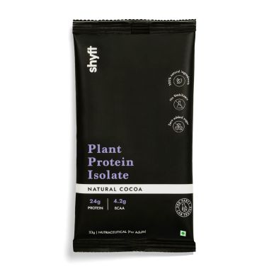 Plant Protein Isolate - Natural Cocoa - 33 gms