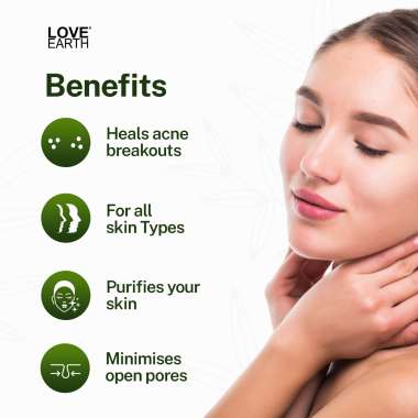 Love Earth: Anti Acne Kit for Oily Acne-Prone Skin - 250gm