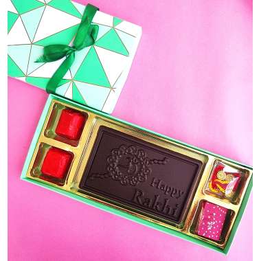 Foodcloud: Homemade Rakhi Theme Chocolate Box