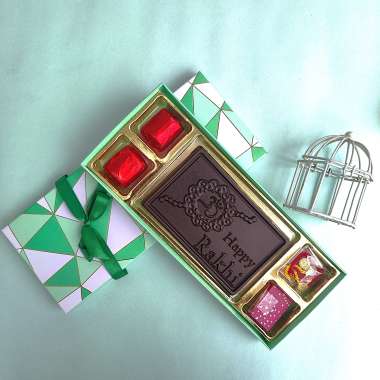 Foodcloud: Homemade Rakhi Theme Chocolate Box