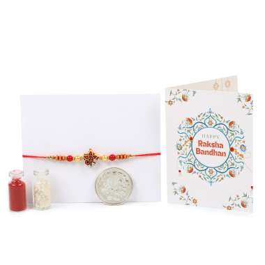 MOS Bakery: Rakhi Green Single Gift Box Apple Cinnamon cookies
