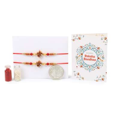 MOS Bakery: Rakhi Pink Double Almond+ Raspberry Gift Box with 200gm jars