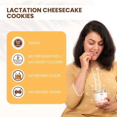 MOS Bakery: Lactation Cookies Cheesecake - 200g