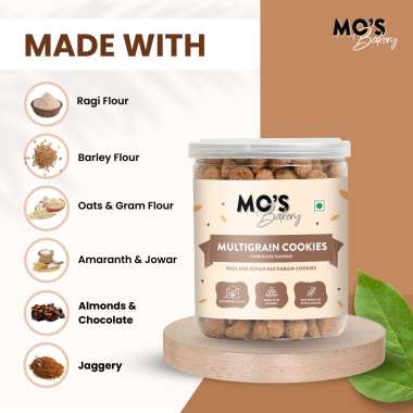 MOS Bakery: Chocolate Multigrain Cookies - 200g