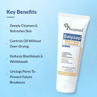 Fixderma: 2% Salicylic Acid Face Wash 100ml