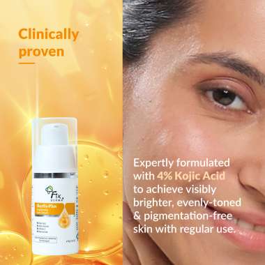 Fixderma: Skarfix Plus 4% Kojic Acid Brightening Face Serum 10ml