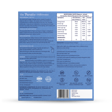 TruNativ: Advanced Collagen Powder -Unflavoured (10g x 6 Sachets)