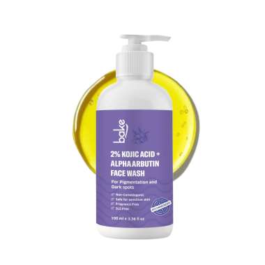 Bake Cosmetics: 2% Kojic Acid Face Wash with Alpha Arbutin