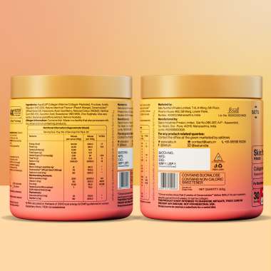 SETU: Youthful with 8g Marine Collagen + Ceramosides™ for 4X Faster Hydration | Supplement to Reduce Wrinkles, Fine Lines & Support Healthy Skin | Collagen Powder For Women & Men | (90 Servings)