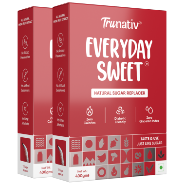 TruNativ: Monk Fruit Extract Zero Calories - Zero Carb - Diabetic Friendly 800gm