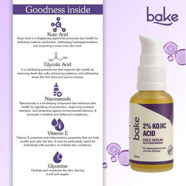 Bake Cosmetics: 2% Kojic Acid Serum