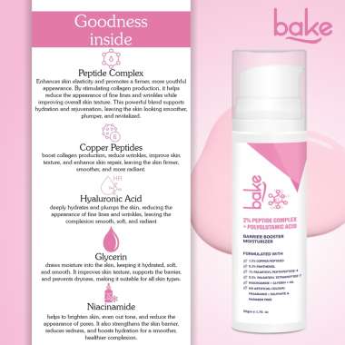 Bake Cosmetics: 2% Peptide Complex Moisturizer