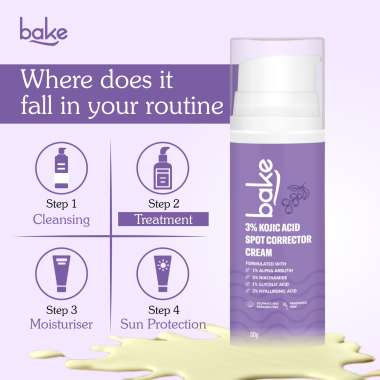 Bake Cosmetics: 3% Kojic Acid Spot Corrector Cream 30ml
