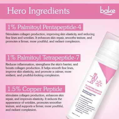Bake Cosmetics: 2% Peptide Complex Moisturizer