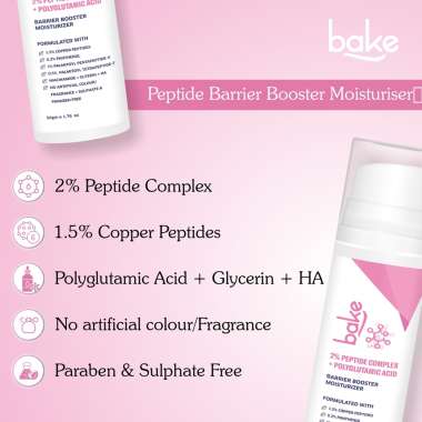 Bake Cosmetics: 2% Peptide Complex Moisturizer
