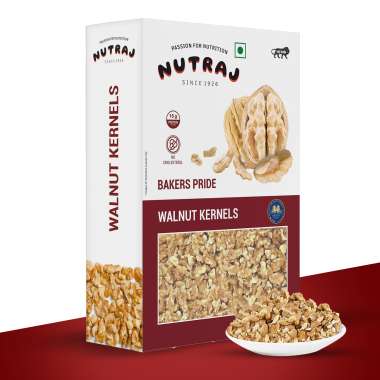 Nutraj: Bakers Pride Walnut Kernels 1250gm