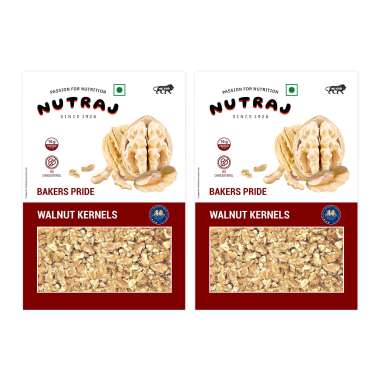 Nutraj: Bakers Pride Walnut Kernels 1250gm