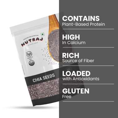 Nutraj: Chia Seeds 200gm