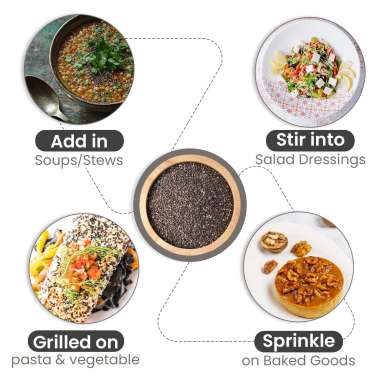 Nutraj: Chia Seeds 200gm