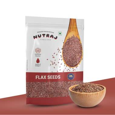 Nutraj: Flax Seeds 600gm