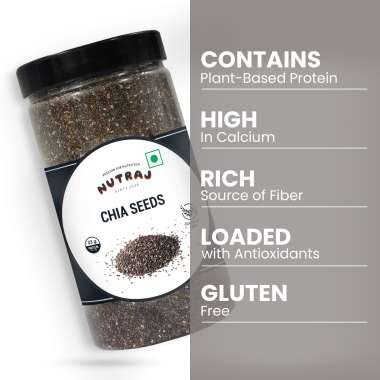 Nutraj: Chia Seeds 500gm