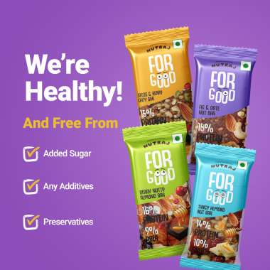 Nutraj: Nutty Protein Bar 500gm