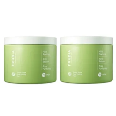 Frudia: Green Grape Pore peeling pad 3ml - Pack of 2