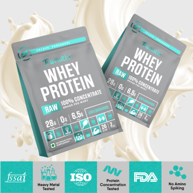TruNativ: Raw Whey Protein Concentrate Powder - Unflavoured - 1kg