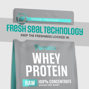 TruNativ: Raw Whey Protein Concentrate Powder - Unflavoured - 1kg