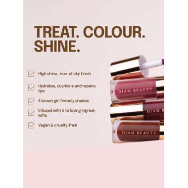 Diam Beauty: Diam Beauty Love Potion Lip Oil - Chocolate