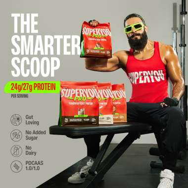 SuperYou: Pro Fermented Yeast Protein | 24gm Protein| Chocolate | PDCAAS of 1 - 1kg