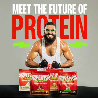 SuperYou: Pro Fermented Yeast Protein | 24gm Protein| Chocolate | PDCAAS of 1 - 1kg