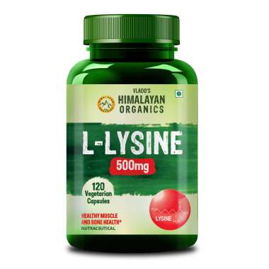 Vlado's Himalayan Organics: L-Glycine 500mg Supplement I Supports Healthy Sleep -120 Veg Capsules