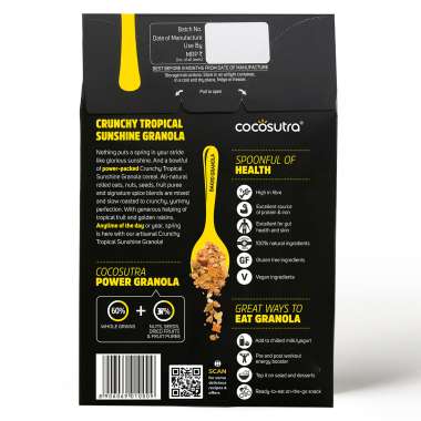 Cocosutra: Crunchy Tropical Sunshine Granola - 300gm